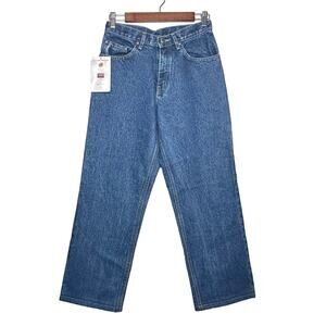 Newport Jeanswear | Women | Classic Dark Stonewash Straight Leg Jeans | Size 28